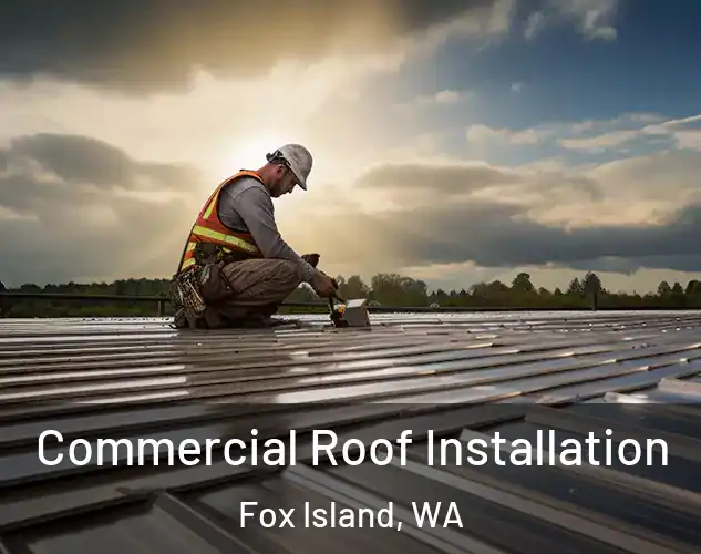  Commercial Roof Installation Fox Island, WA