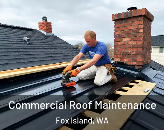  Commercial Roof Maintenance Fox Island, WA