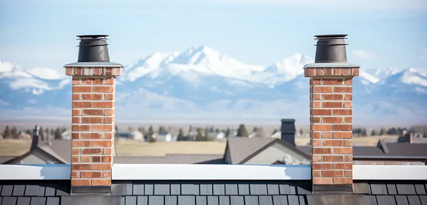 Chimney Storm Collar Installation in Fox Island