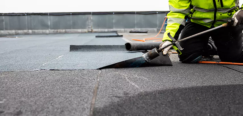 Residential Flat Roof Repair in Fox Island