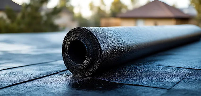 Rubber Flat Roof Replacement in Fox Island