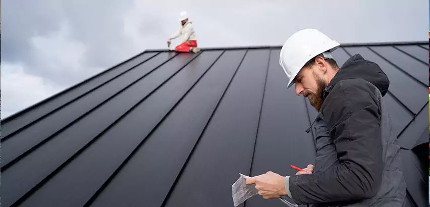 Industrial Roof Refurbishment in Fox Island