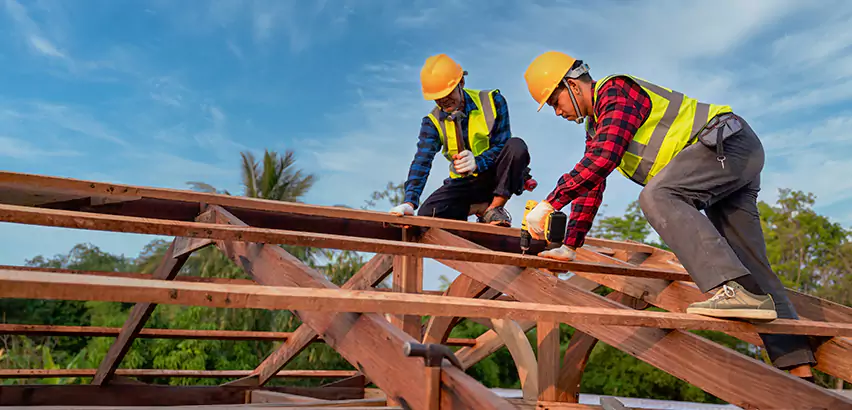 Mobile Home Roof Truss Repair in Fox Island