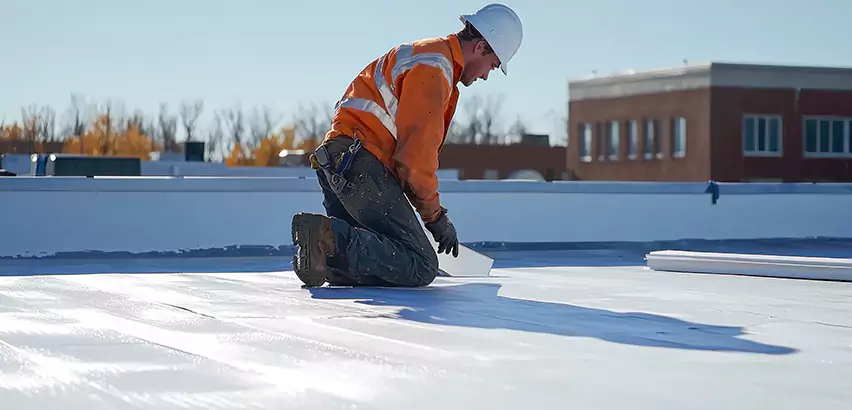 Commercial Roof Coating in Fox Island
