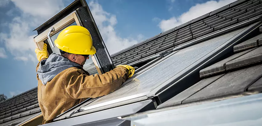 Skylight Flashing Repair in Fox Island