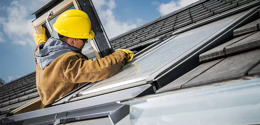 Flat Roof Restoration in Fox Island