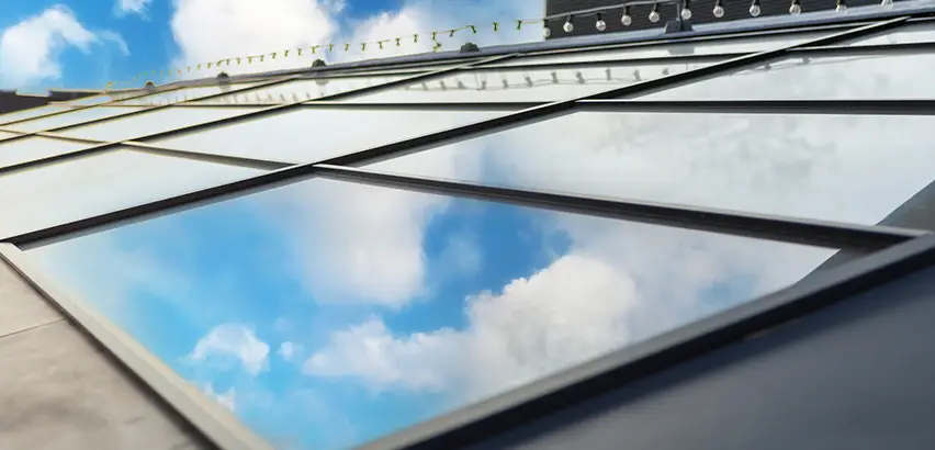 Flat Roof Skylight Installation in Fox Island