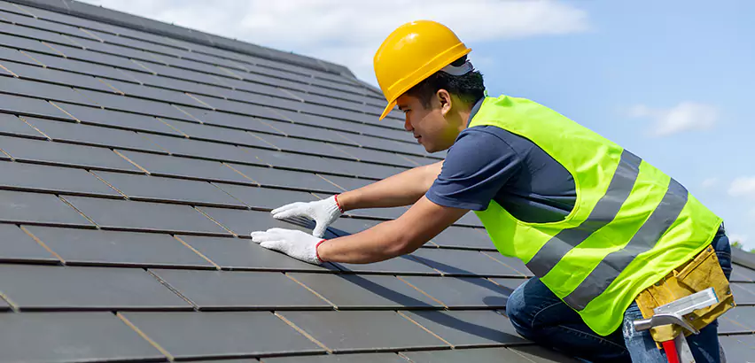 Slipped Slate Repair in Fox Island