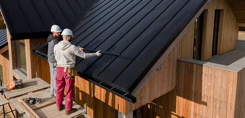 Metal Barn Roof Repair in Fox Island